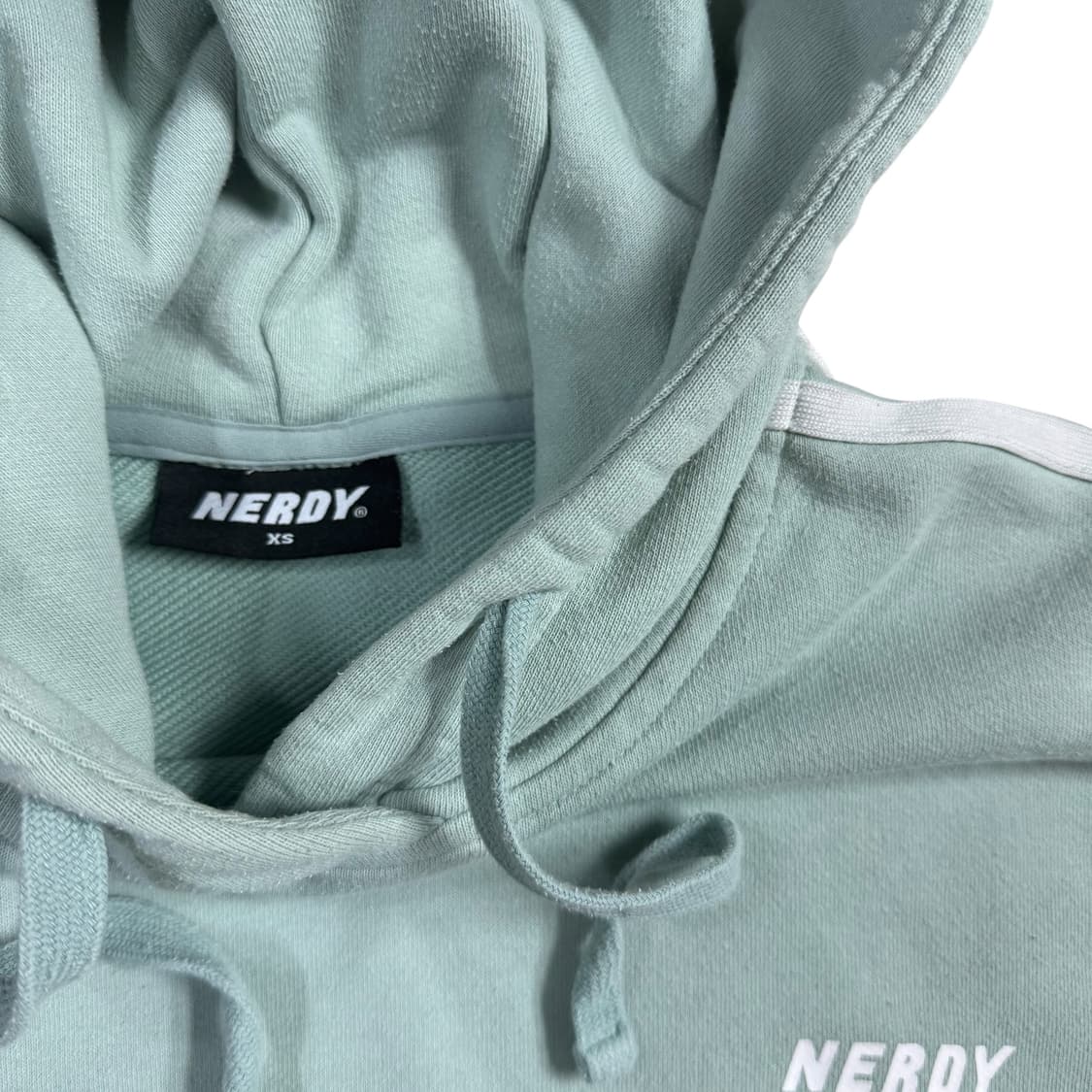 널디 크롭 후드티 상품이미지2