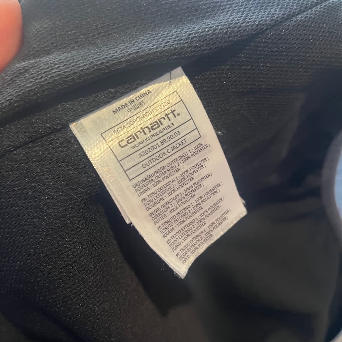 S 칼하트WIP 플리스/W2224 상품이미지5