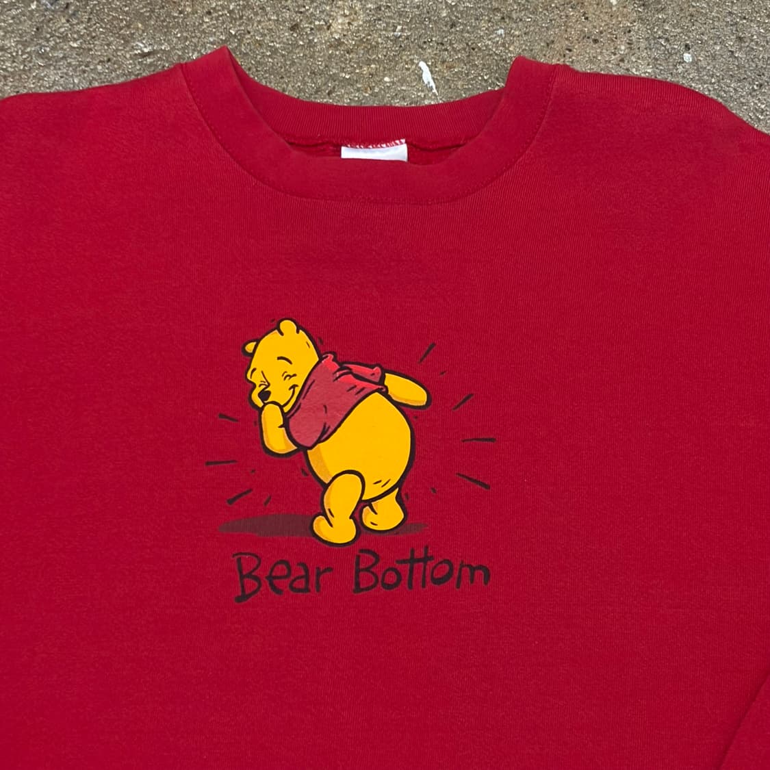 레어 90s USA 미국 빈티지 디즈니 푸우 카툰 맨투맨 상품이미지3