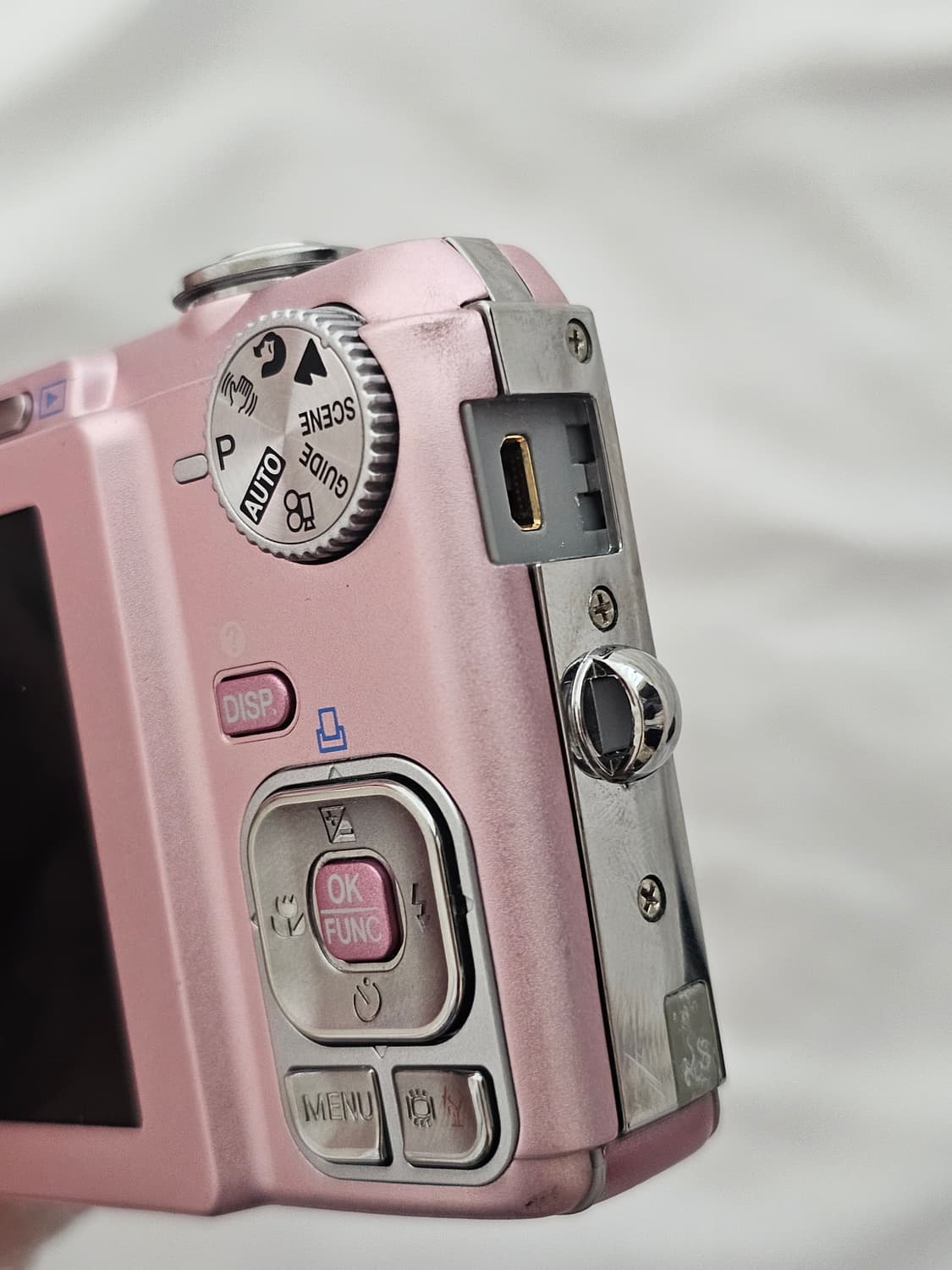 올림푸스 fe-330 핑크 빈티지 디카 디지털 카메라 연핑크 상품이미지5