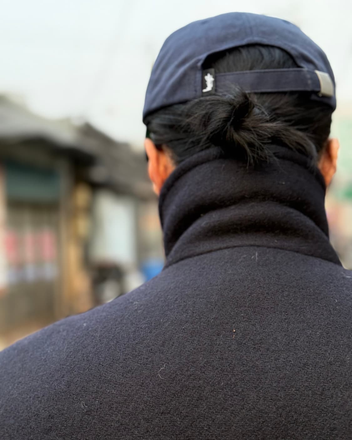 스투시 재팬 STU 아치 스트랩백 캡 네이비 OS 상품이미지10