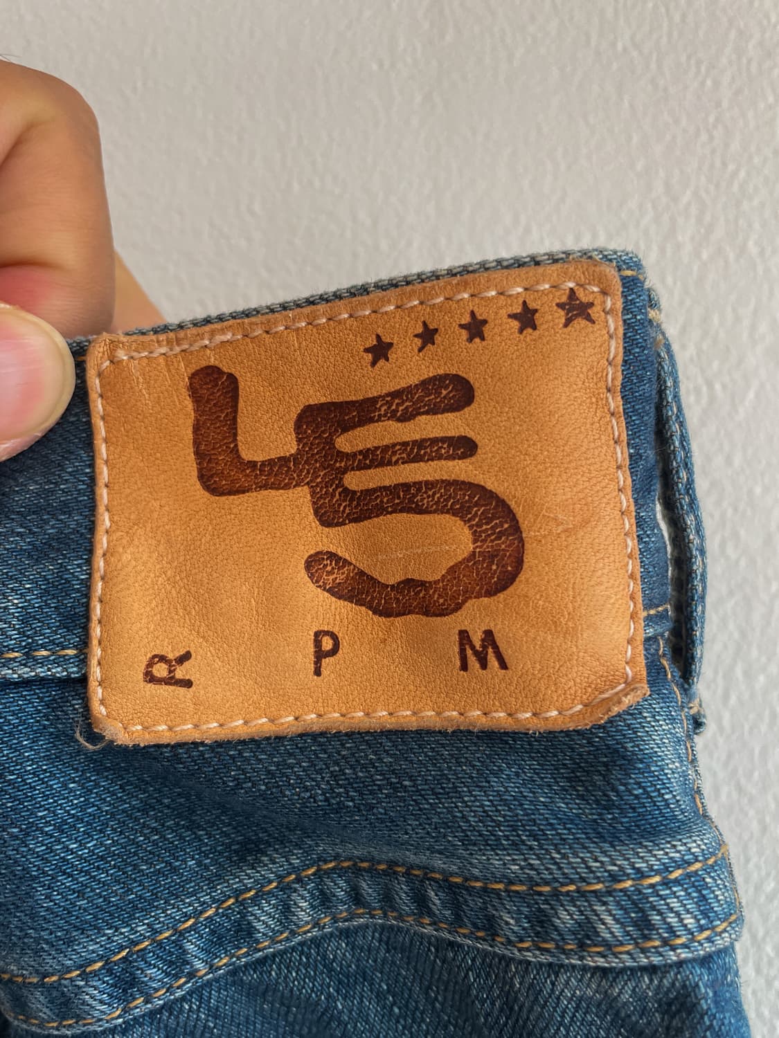 45R 몽브라운 샬롯 5 데님 팬츠 (32~33인치) 상품이미지4