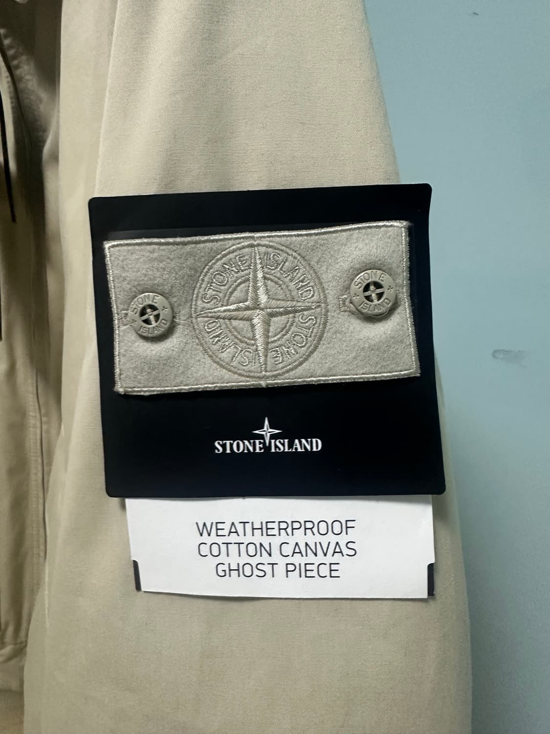 스톤 아일랜드 고스트 웨더프루프 코튼블루종 내츄럴올웨더 24fw(새상품) 상품이미지3
