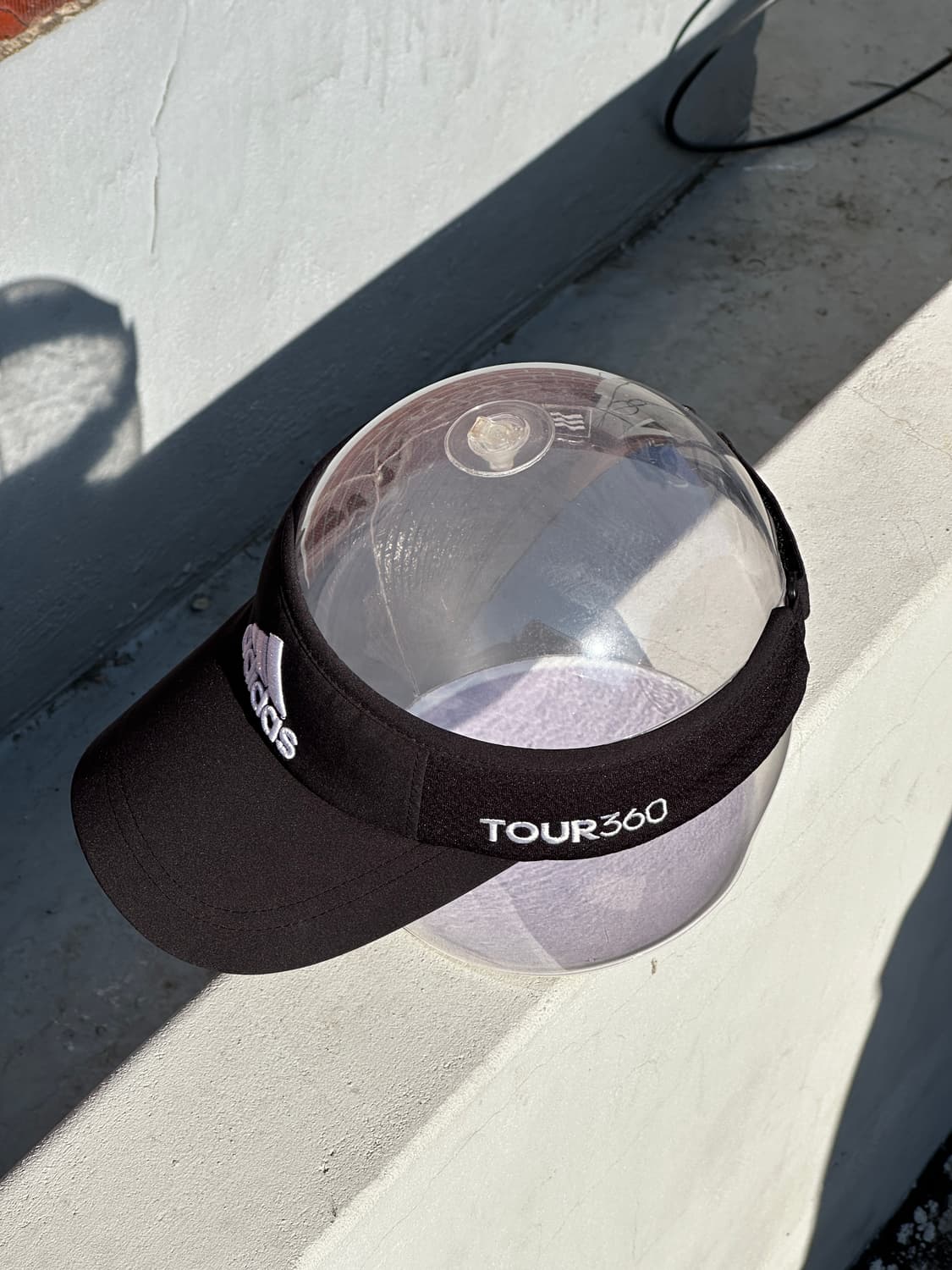 [F] 아디다스 골프 블랙 썬캡 썬바이저 모자 상품이미지3