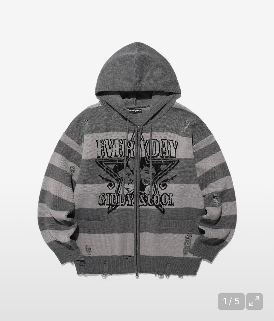 이스트쿤스트 후드집업 M 상품이미지1