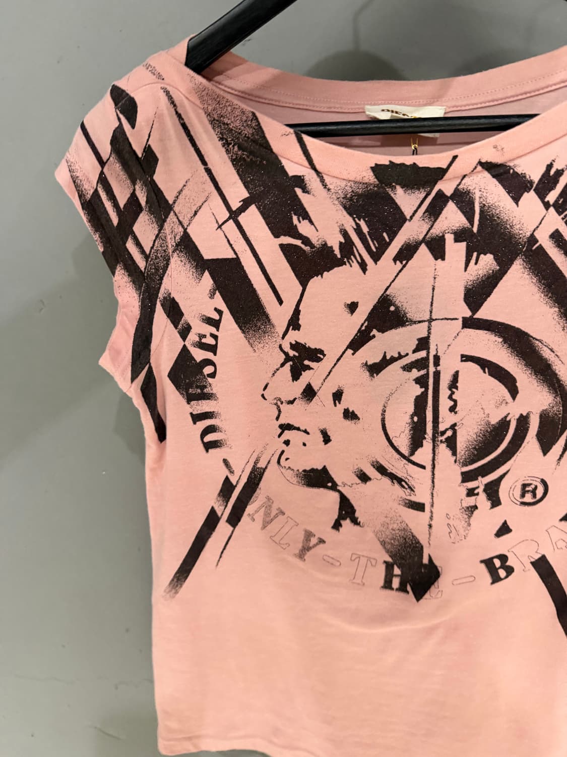 Diesel signature printing detail top 상품이미지9
