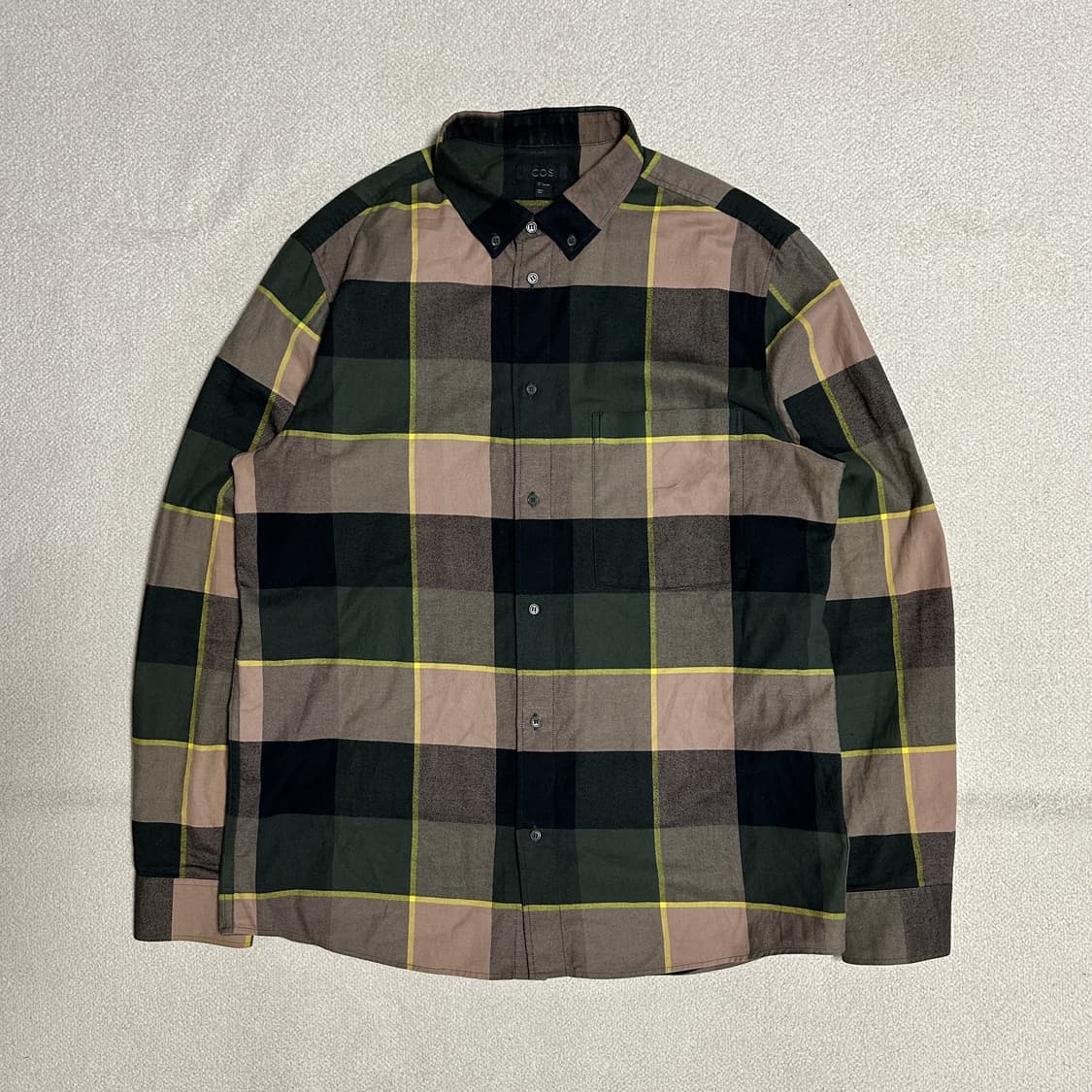 코스 체크 셔츠 상품이미지2