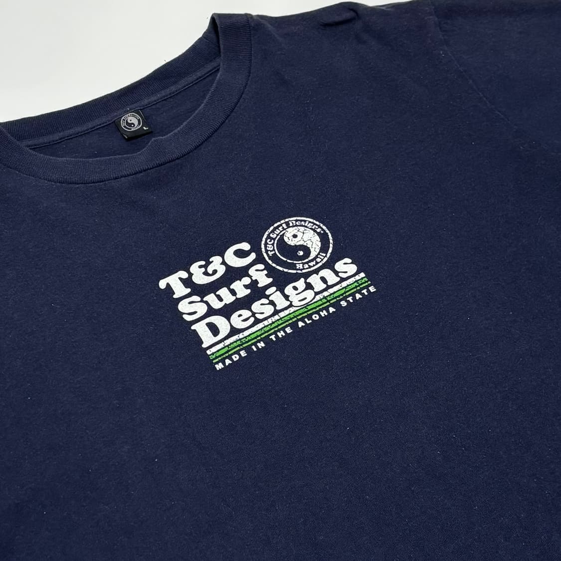 T&C 서프 디자인 히스토리 백 로고 티셔츠 상품이미지5