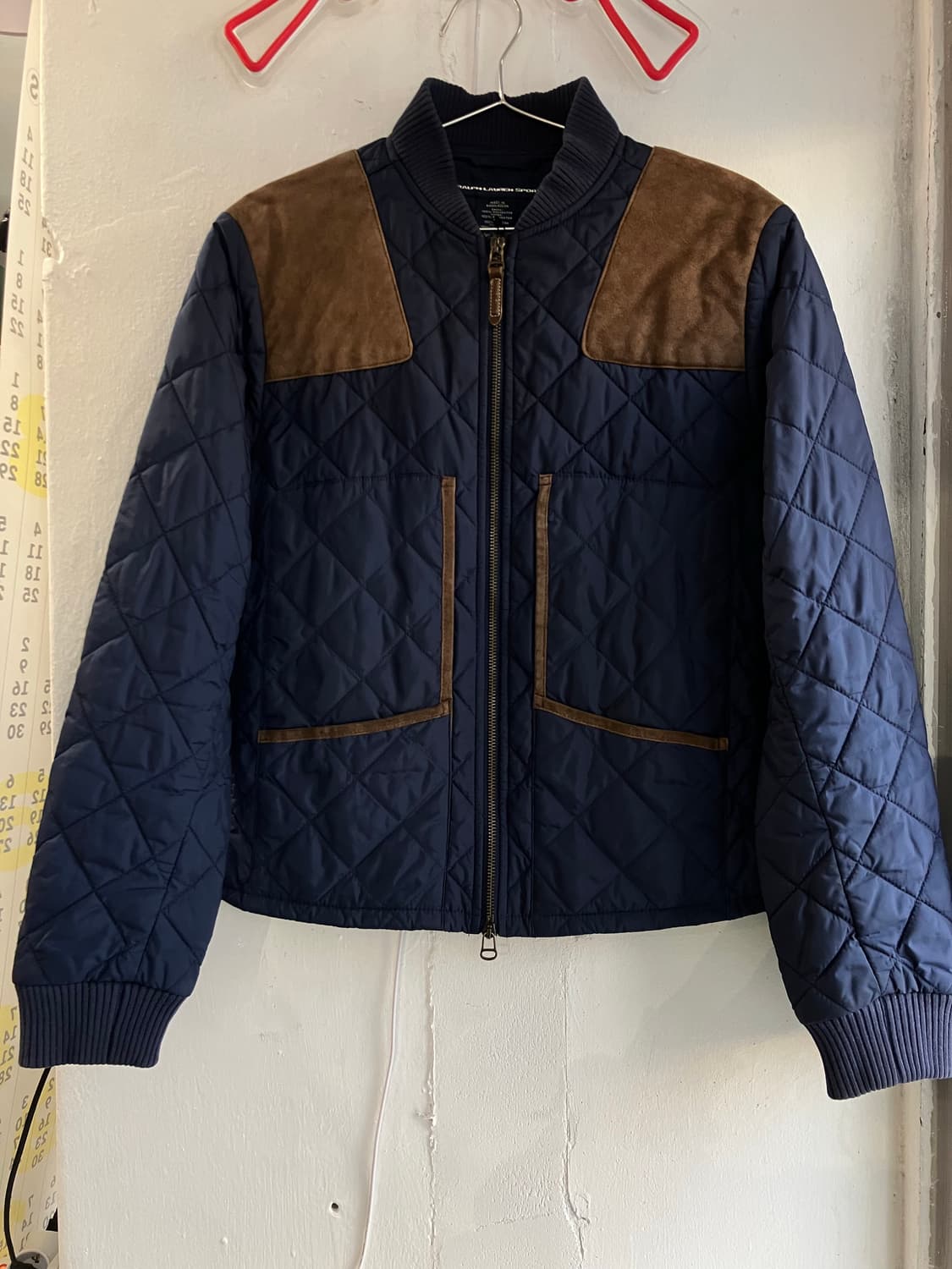 랄프로렌 퀼팅 자켓 네이비 L 상품이미지1