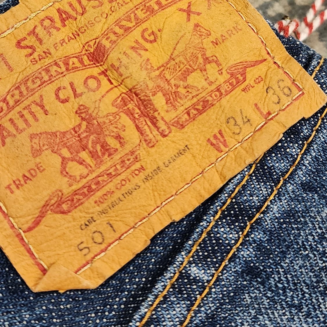 LVC 71501 셀비지팬츠 상품이미지9