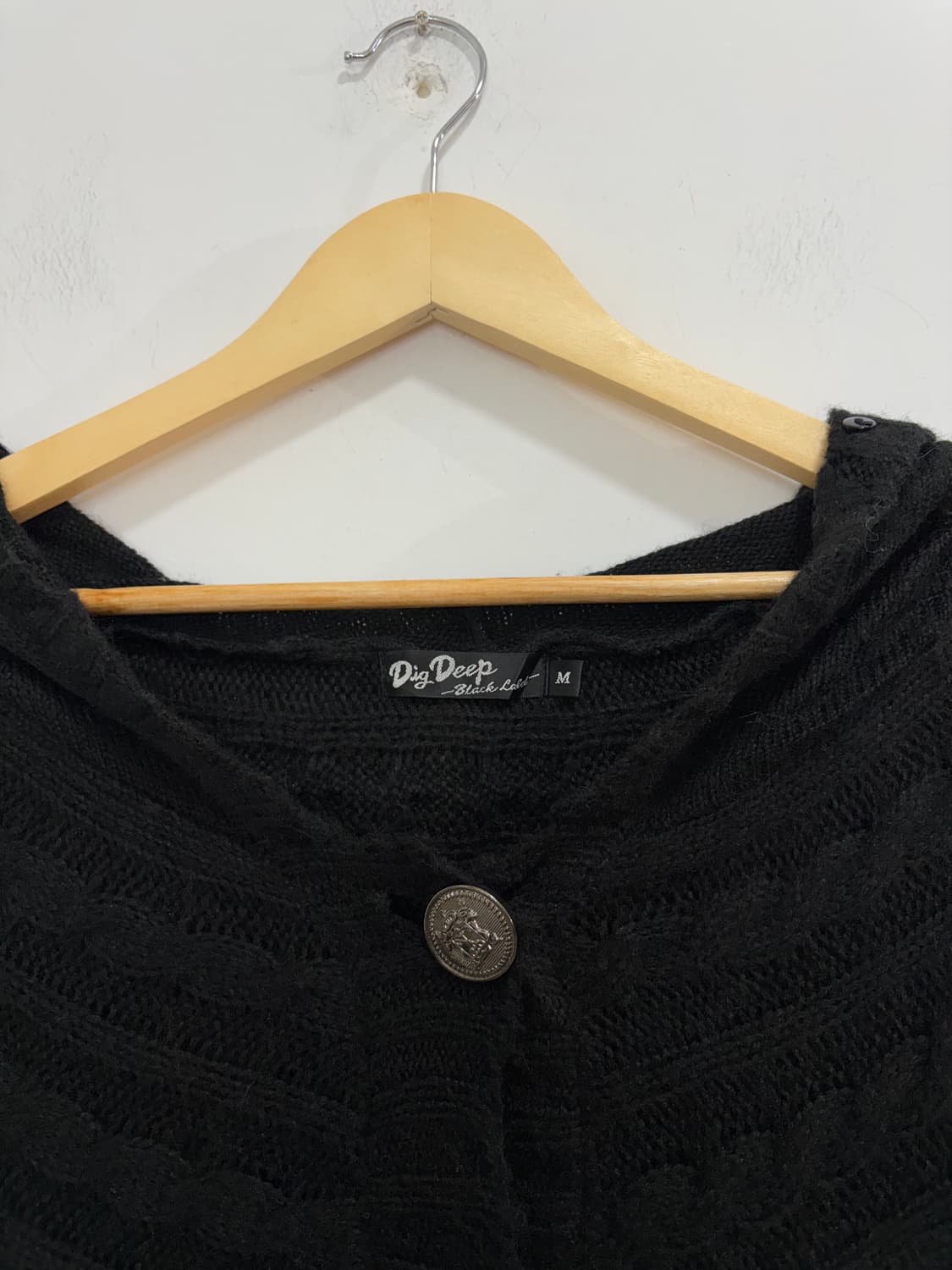 Dig deep 락시크 블랙케이프 망토 상품이미지7