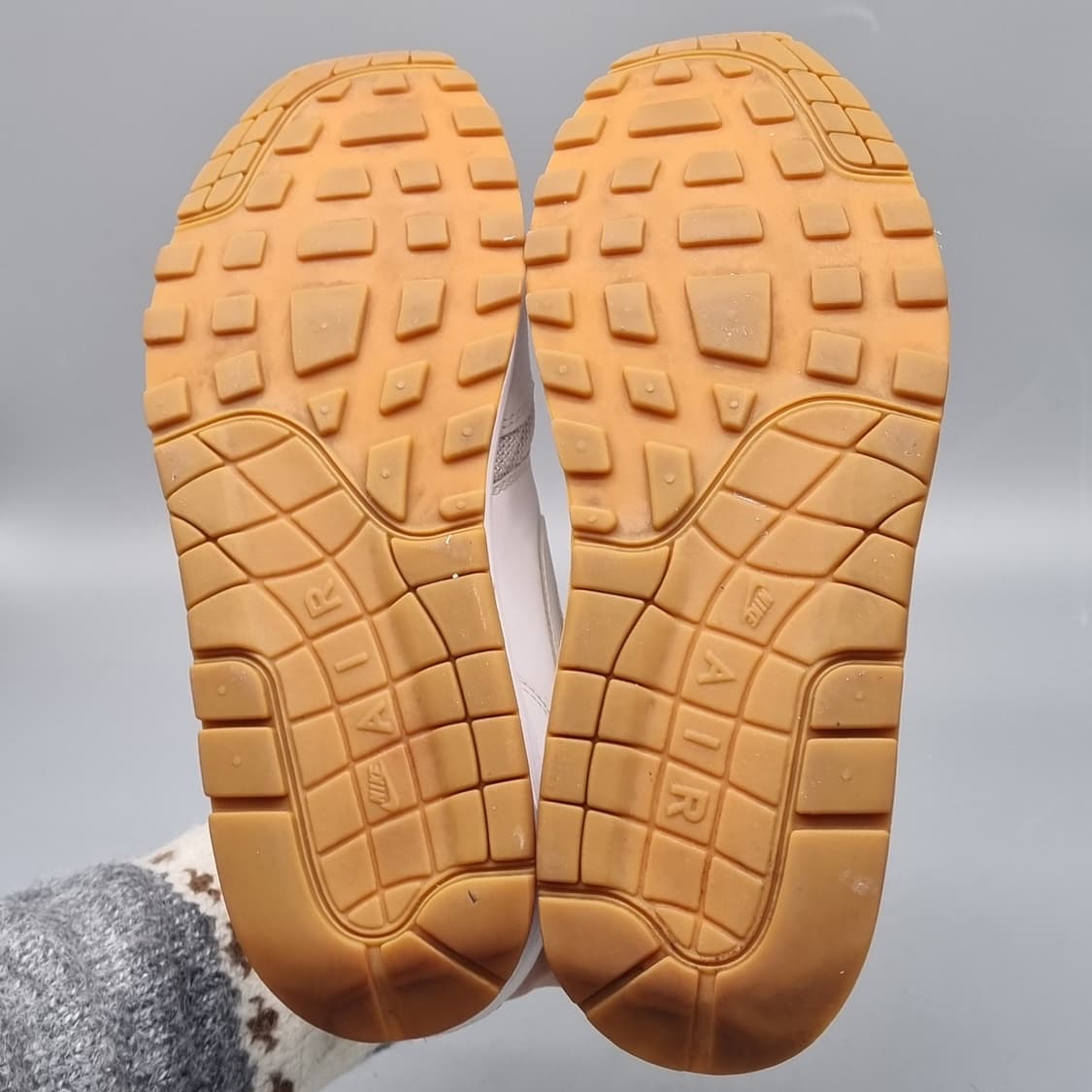 나이키 에어맥스1 올화이트 스니커즈255 상품이미지3