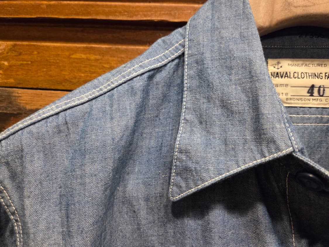 나발 클로딩 샴브레이셔츠 상품이미지4