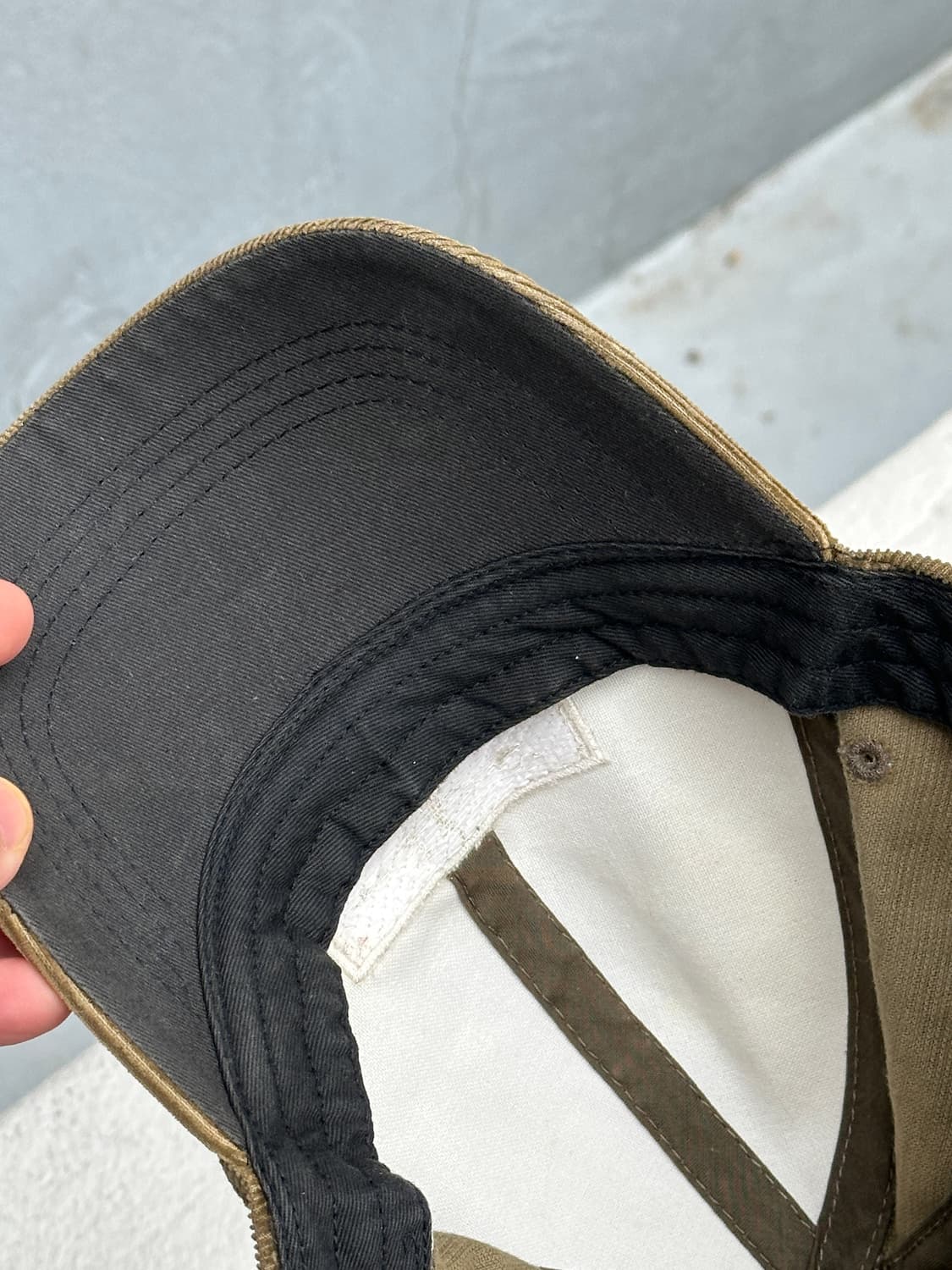 [F] 캘러웨이 로고 코듀로이 볼캡 모자 상품이미지5