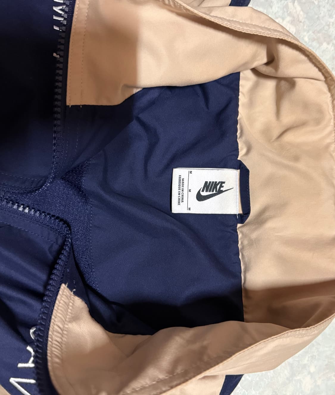 (M) 나이키 x 카브 엠트 트랙 자켓 네이비 상품이미지3