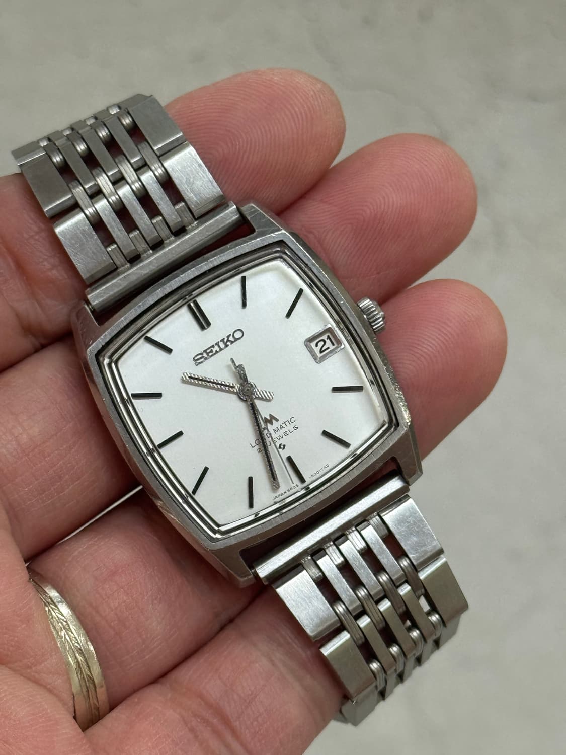 70s 빈티지 세이코 로드매틱 탱크 오토 상품이미지10