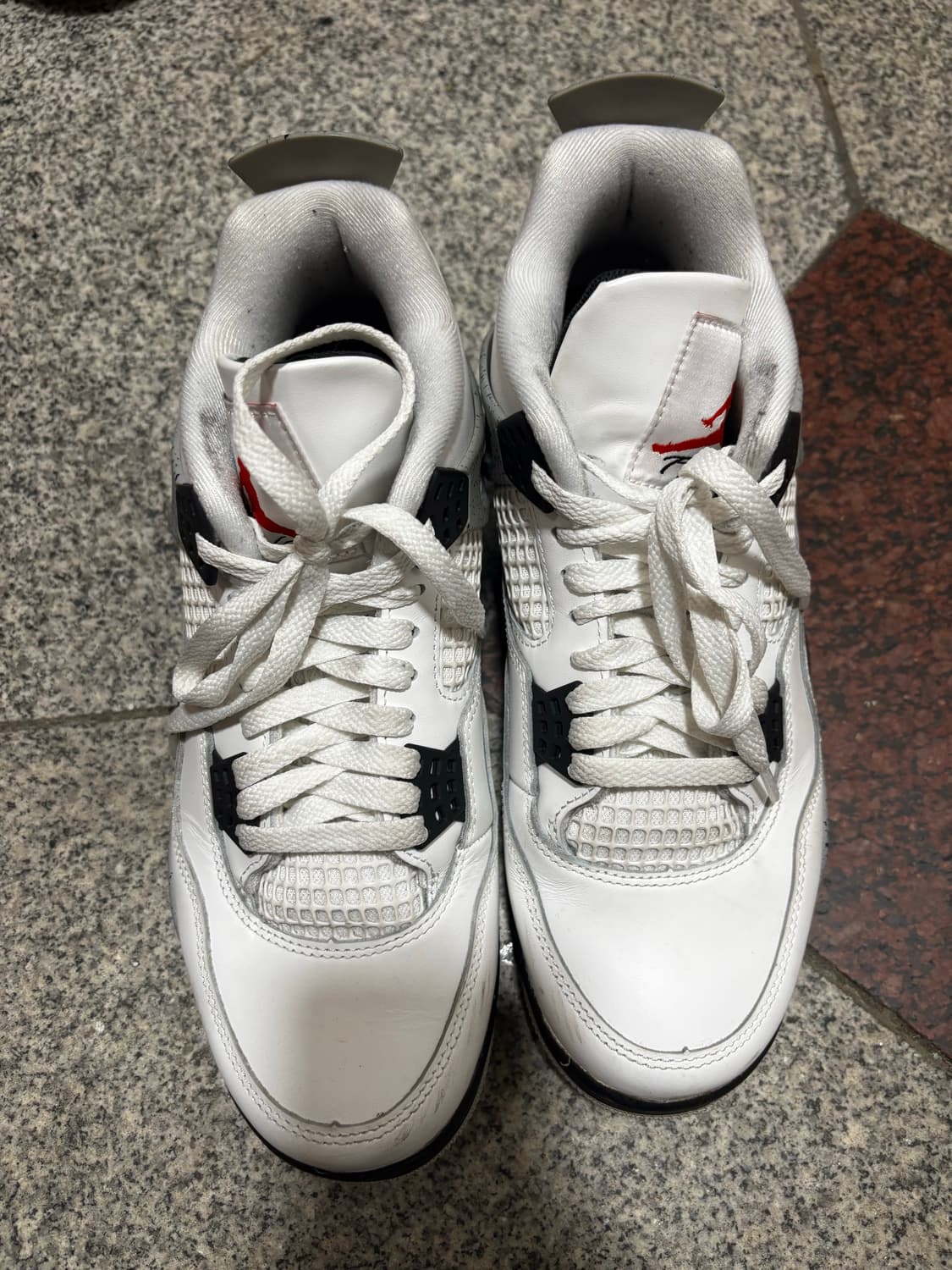 에어조던4 레트로OG 화이트270 팝니다. 상품이미지3