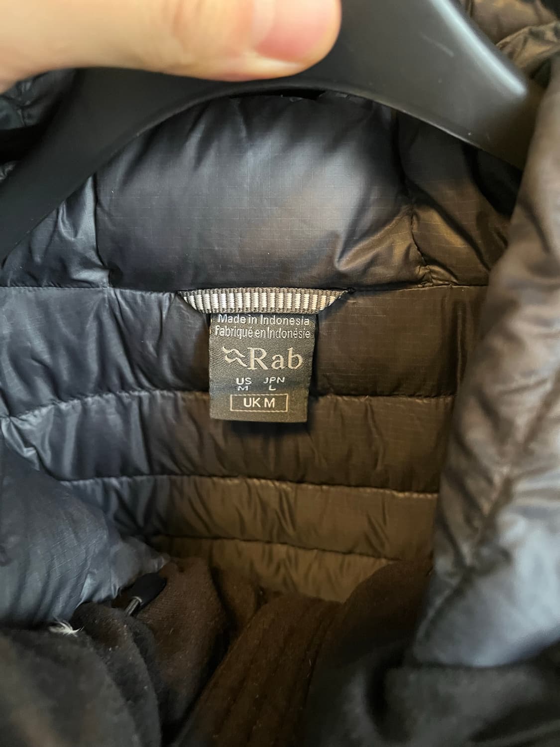 Rab 랩 마이크로라이트 알파인 패딩 블랙 M 상품이미지4