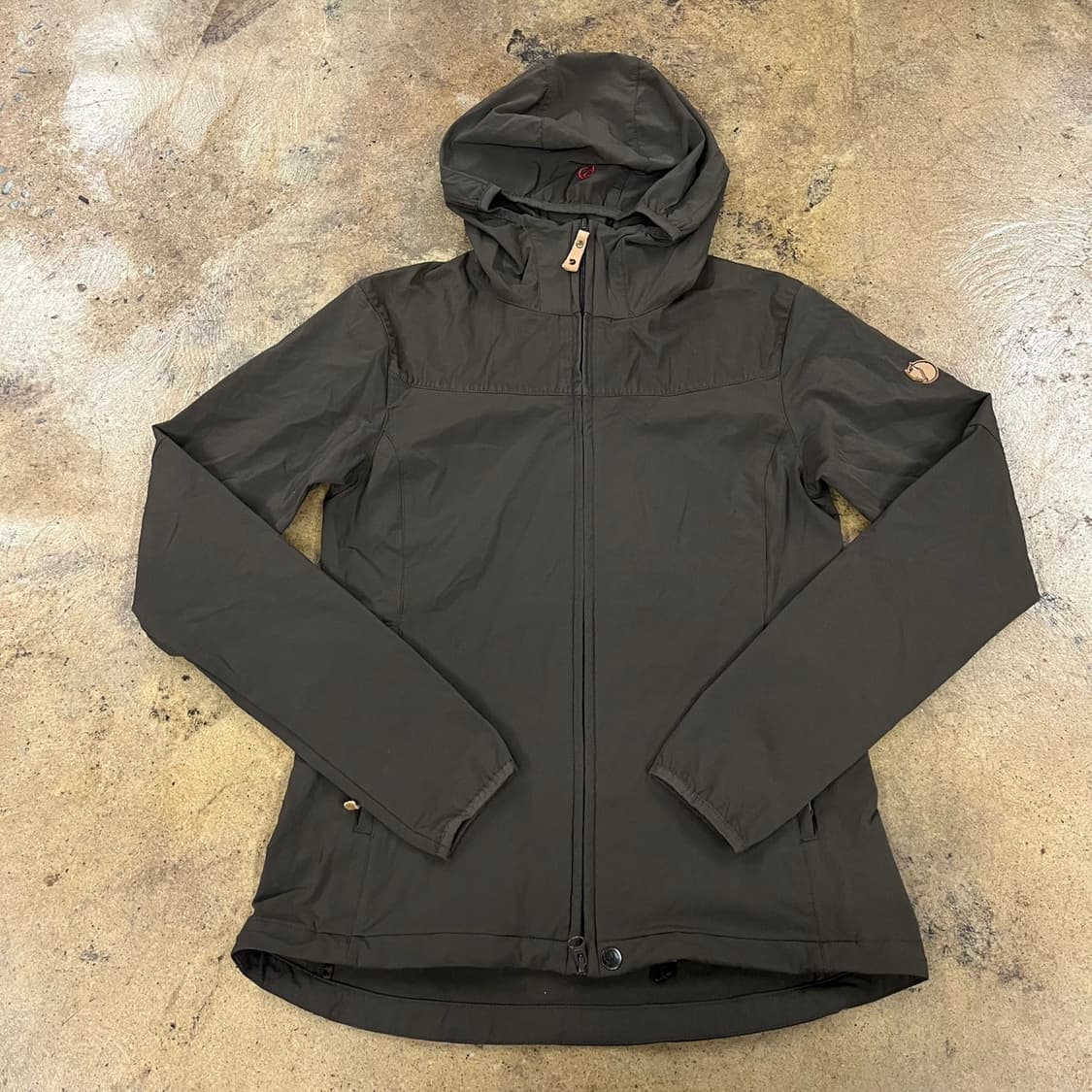 [정품/S] 피엘라벤 후드 자켓 다크 올리브색 b19 상품이미지2