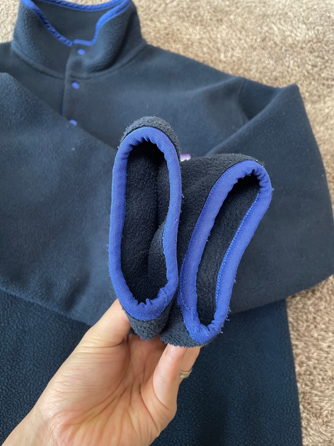 Patagonia synchilla 빈티지 신칠라 네이비 상품이미지5