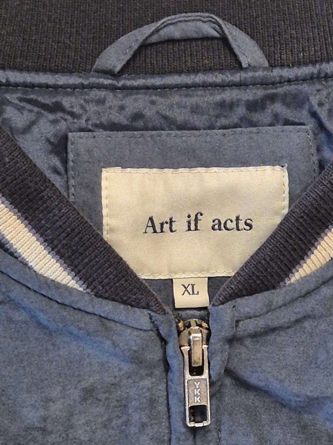 아트이프액츠 수베니어자켓 네이비xl 상품이미지4