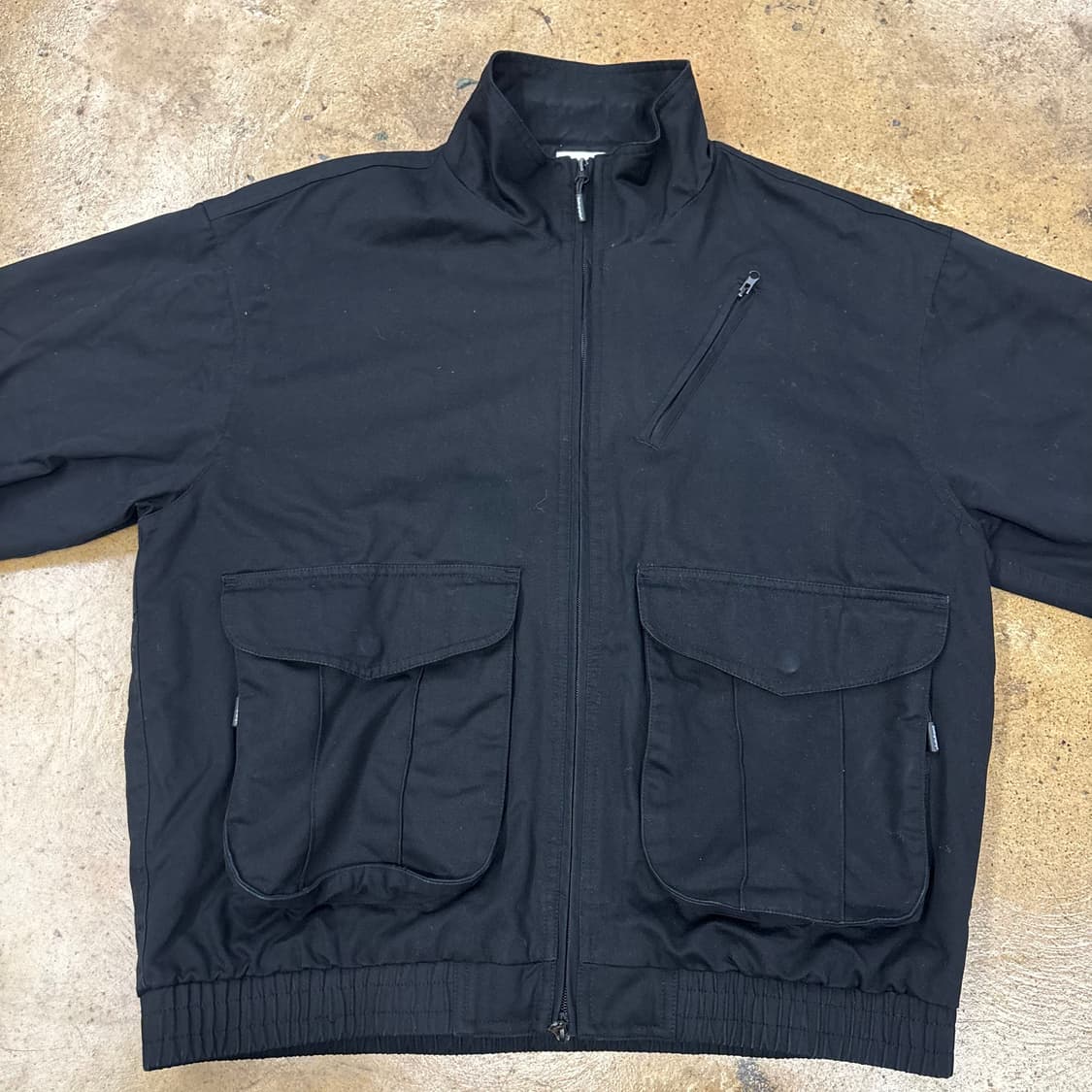 [정품/M] 코드그라피 유틸리티 자켓 블랙 b17 상품이미지3