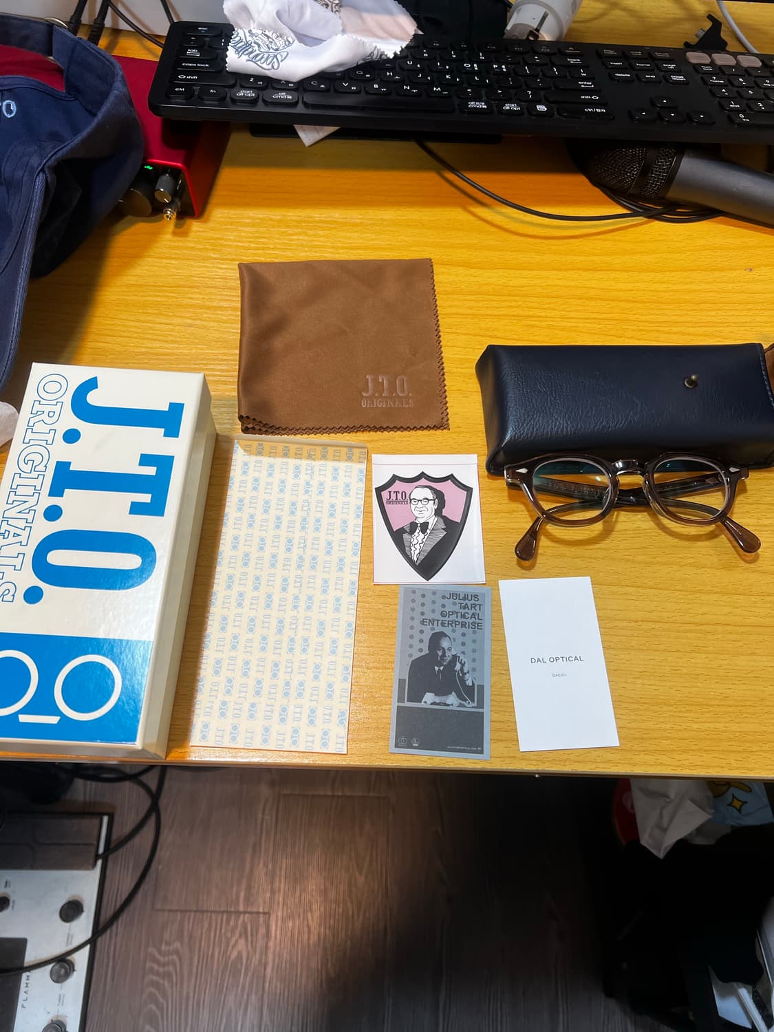 JTO AR 줄리어스타르트옵티컬 아넬 브라운 크리스탈 44- 24  판매 상품이미지1