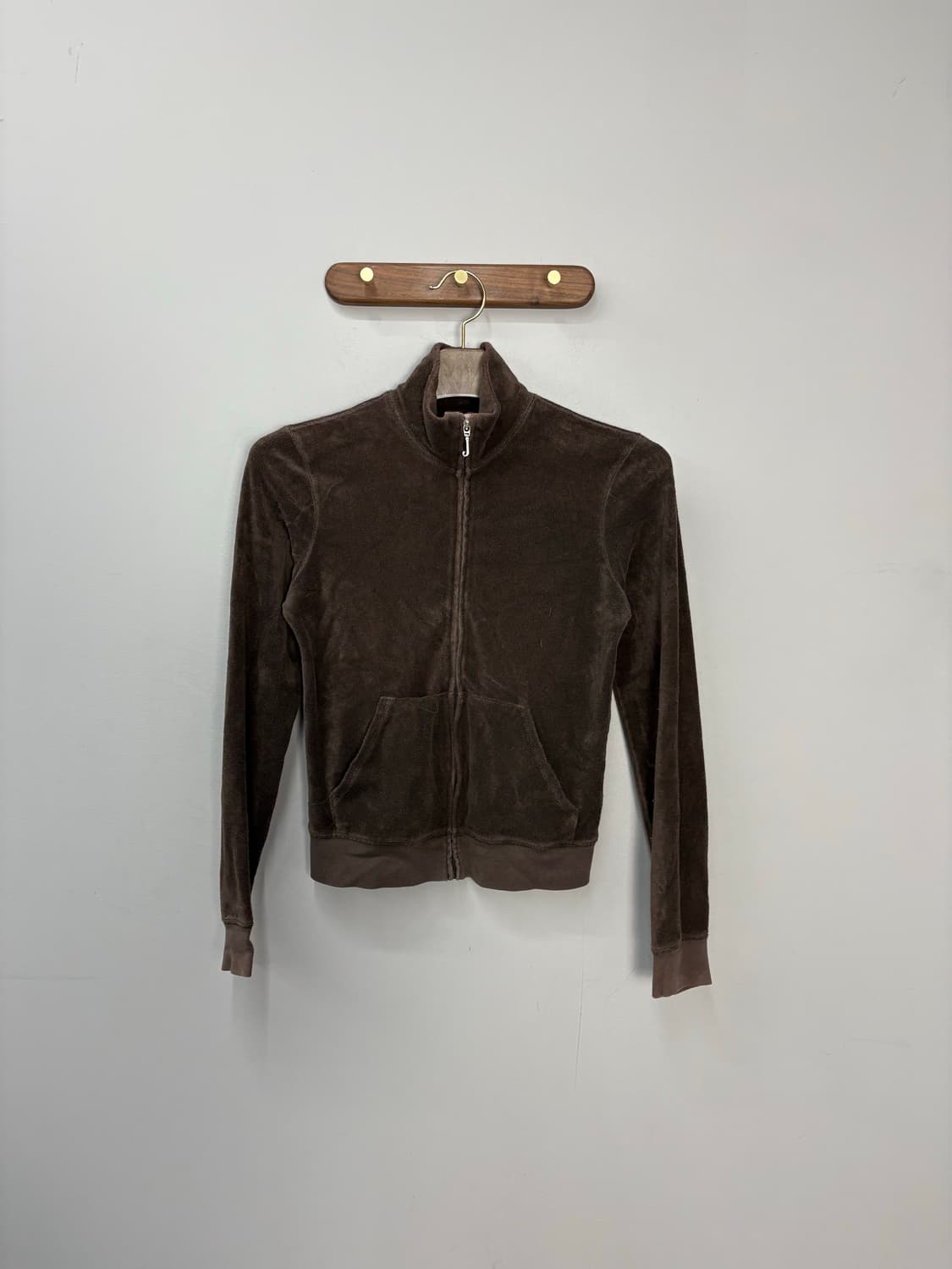 쥬시꾸뛰르 벨루어 집업 트랙재킷 A2759 상품이미지2