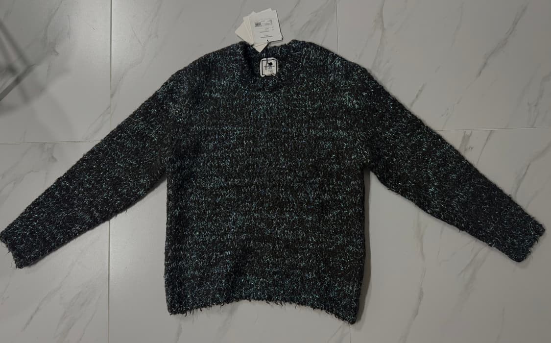 우영미 헤어리 롱슬리브 스웨터 브라운 46 상품이미지1