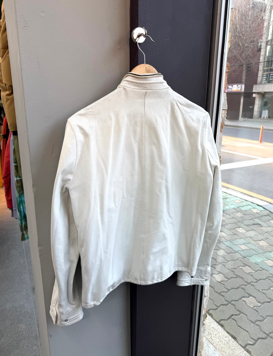 48/ 에르메네질도 제냐 14FW 램스킨 레더 자켓 상품이미지8