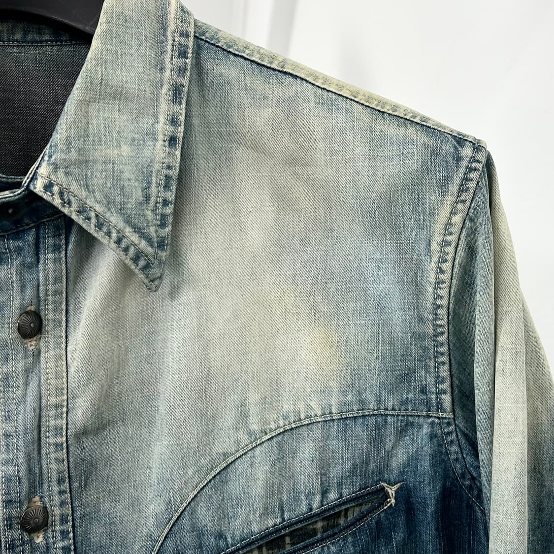 이사무 카타야마 백래쉬 웨스턴 데님 셔츠 상품이미지7