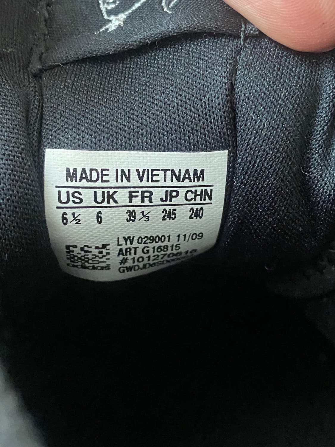 adidas x jeremy scott 블랙스웨이드하이탑(245) 상품이미지10