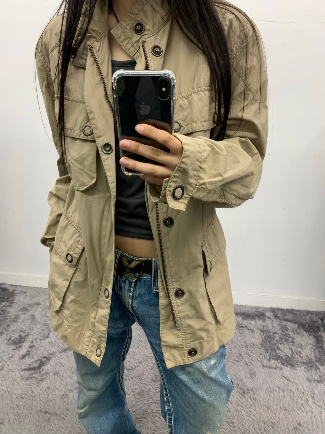  캘빈클라인 진 사파리 자켓 상품이미지1