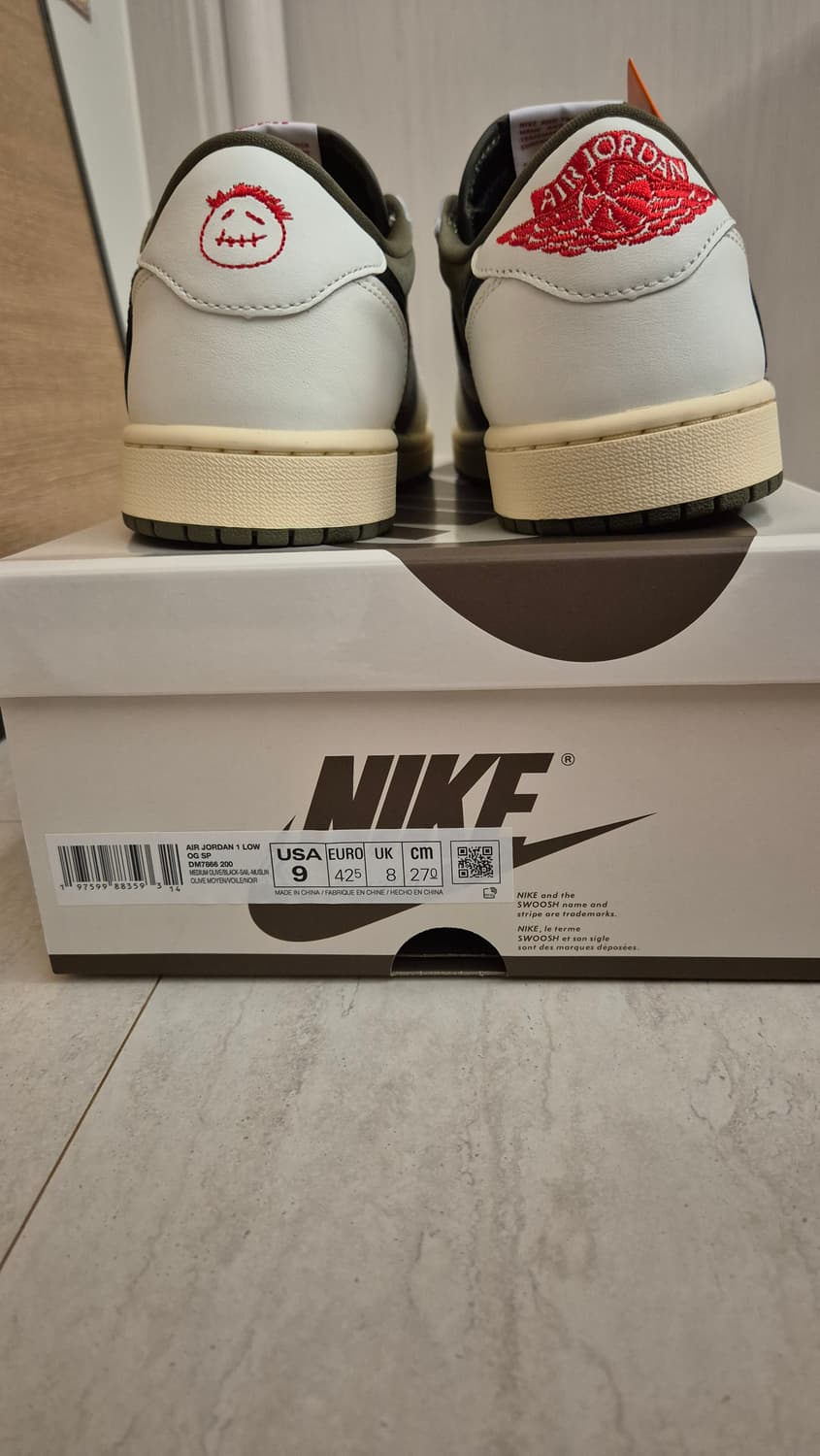 [새제품.270] 조던1 트래비스 스캇 상품이미지5