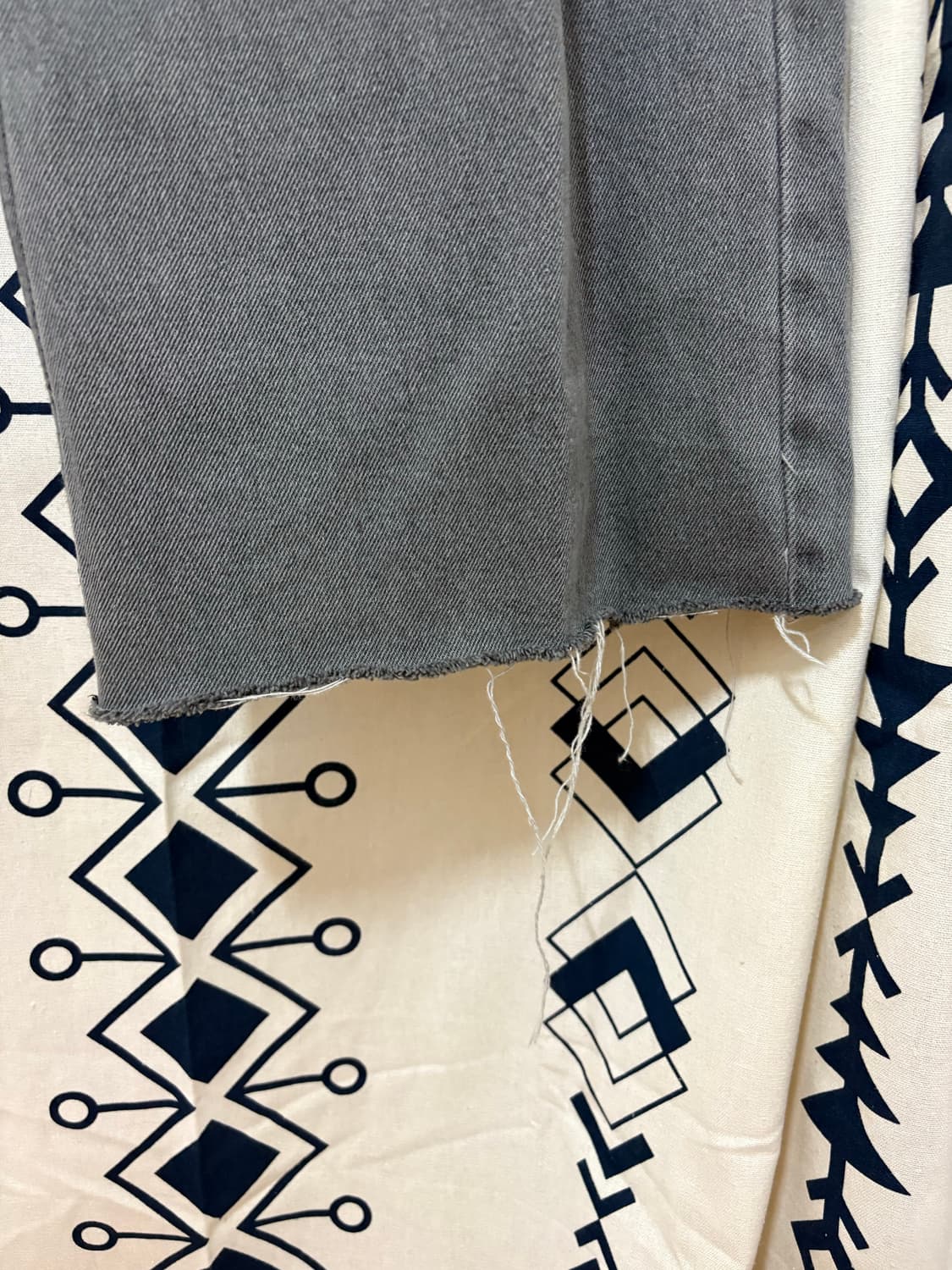 렉토 / 로우 라이즈 와이드 데님 진 상품이미지7