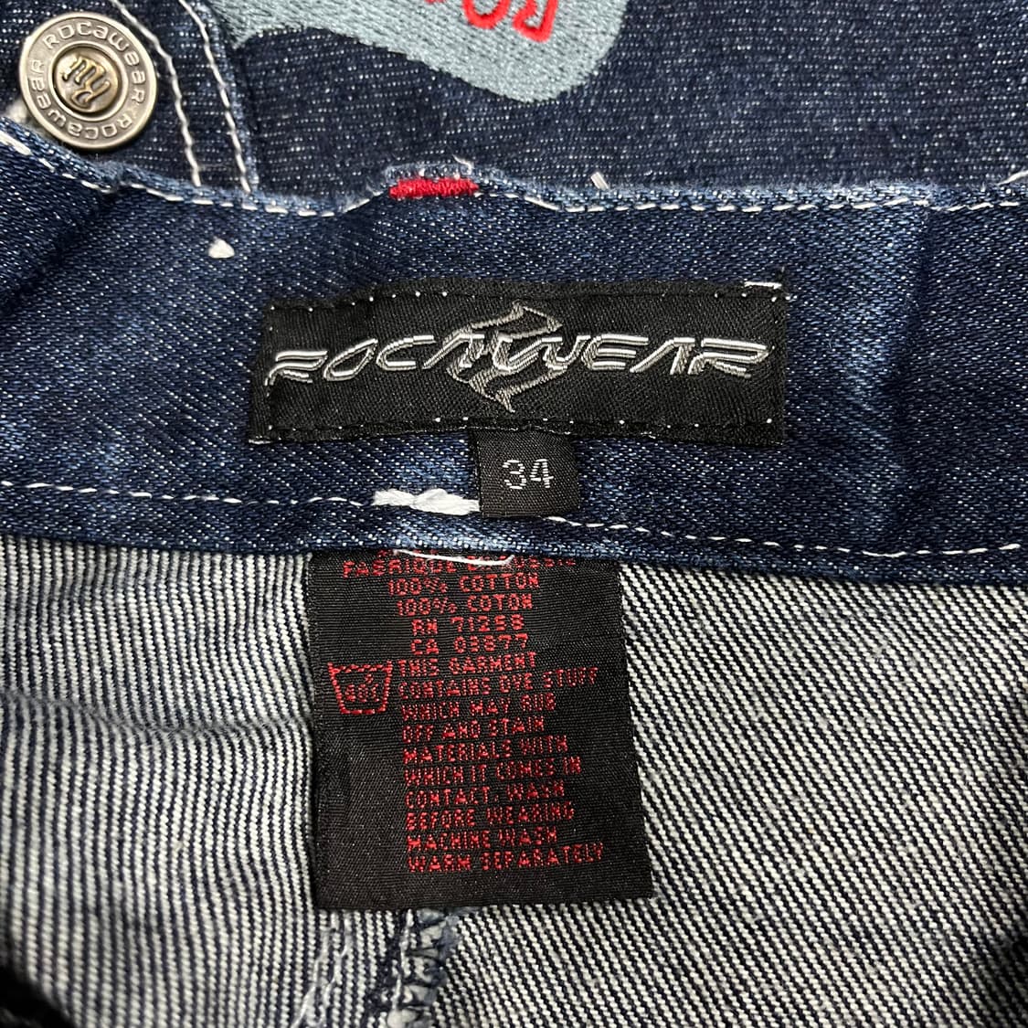 로카웨어 힙합 데님팬츠 상품이미지9