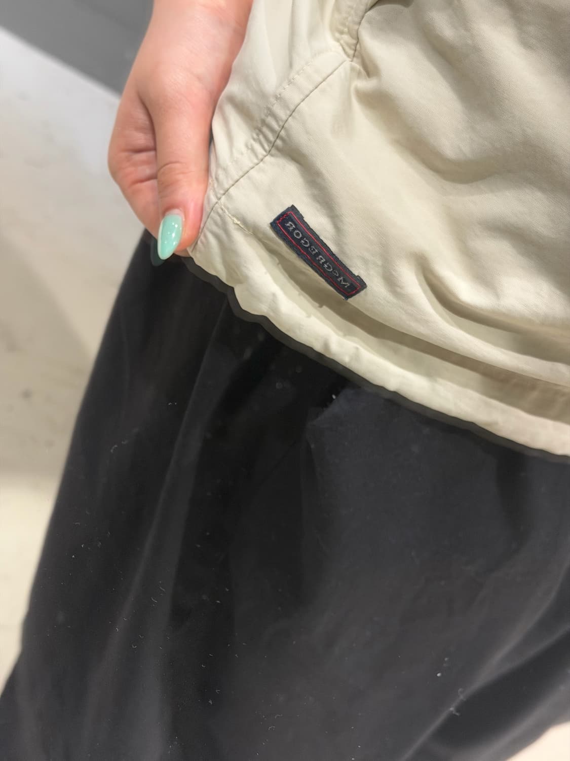 Mcgregor hidden pocket vest zip-up 상품이미지4