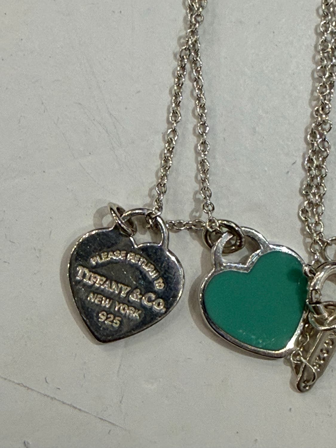 티파니앤코 더블 하트 목걸이  상품이미지2