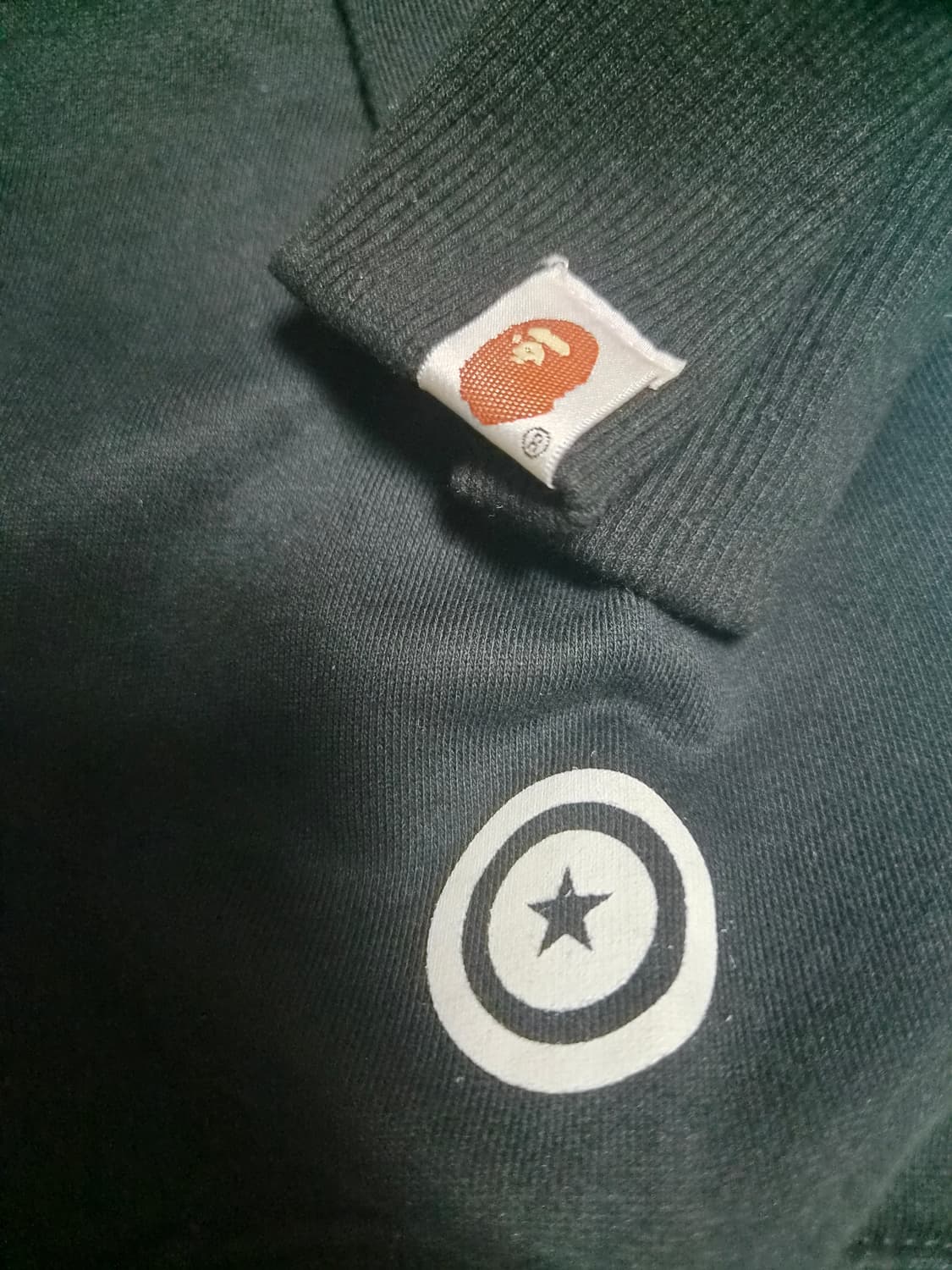 베이프 퍼스트 카모 샤크 풀 집 후드 집업 블랙 3xl 상품이미지9