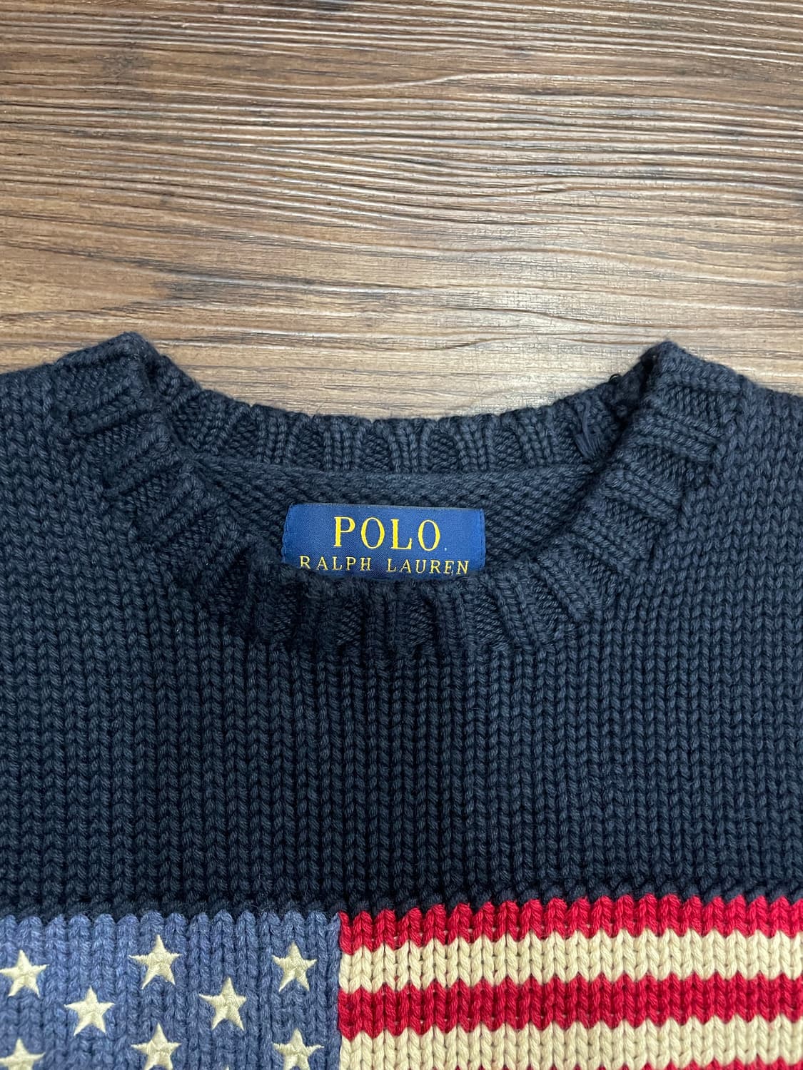 (여성44) 폴로 랄프로렌 여성 성조기 니트 스웨터 상품이미지6