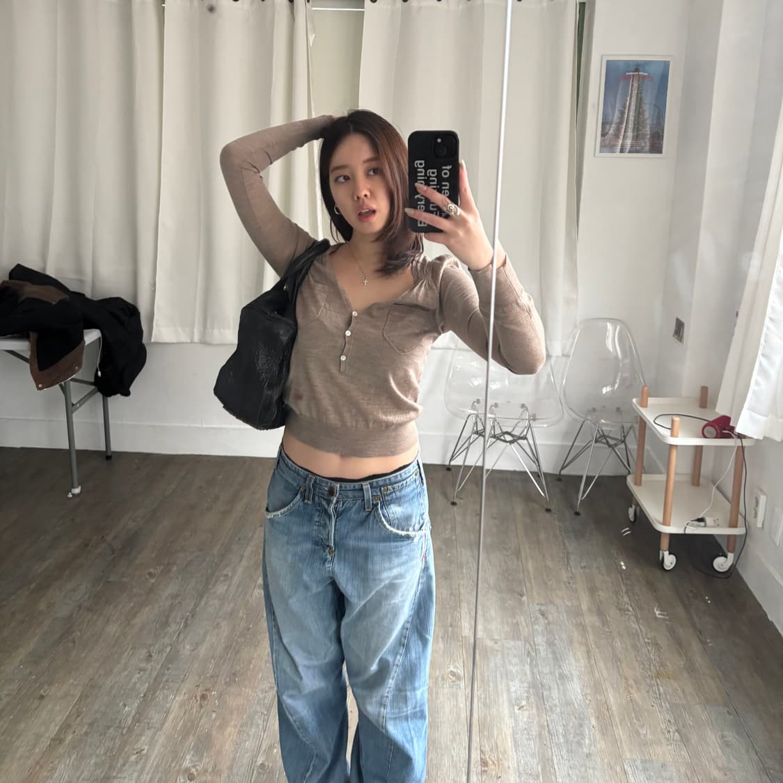 알렉산더왕st 빈티지 스터드 로코백  상품이미지6