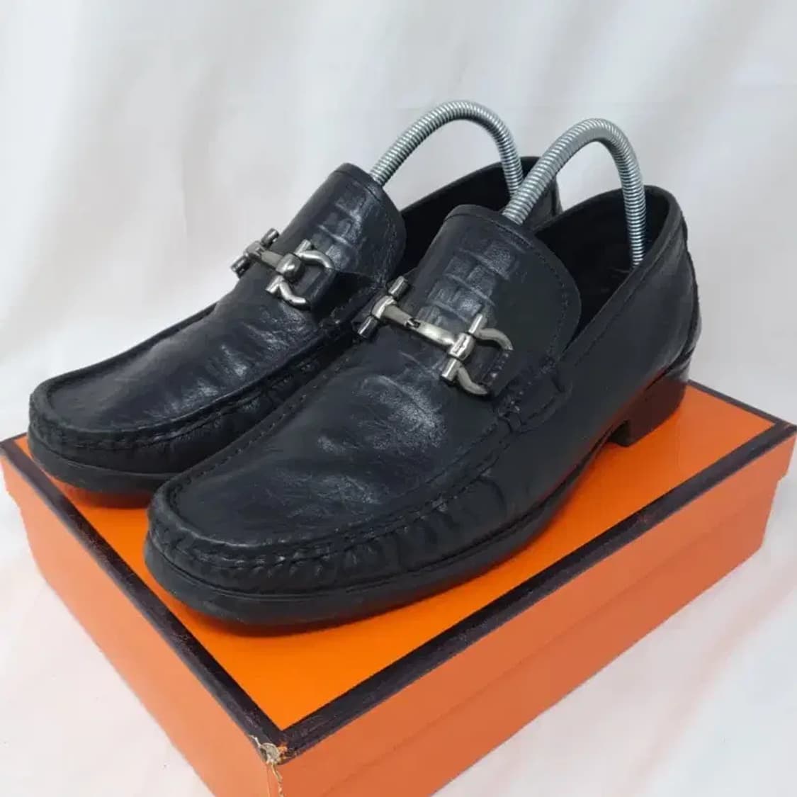 살바토레 페라가모 남성 로퍼 블랙 275~280mm 상품이미지2