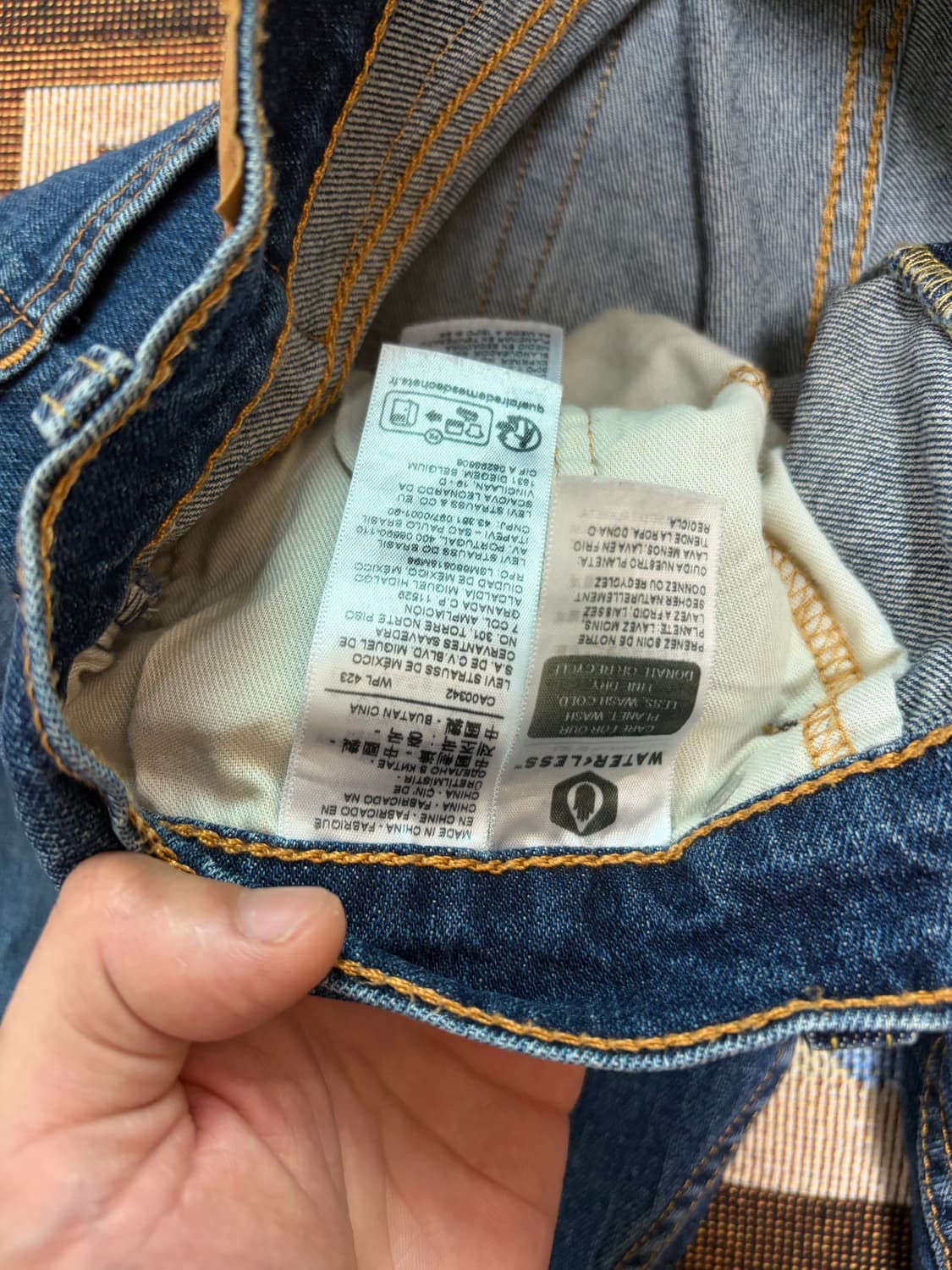 32x32) levis 리바이스 505 데님 청바지 상품이미지6