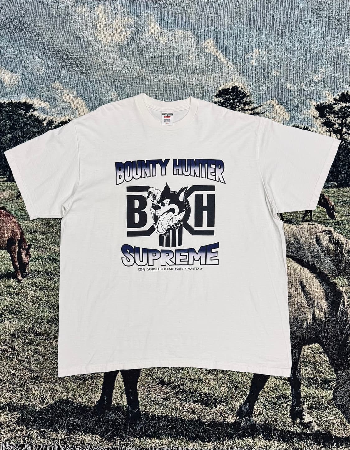 슈프림 X 바운티헌터 오버핏 티셔츠 상품이미지2