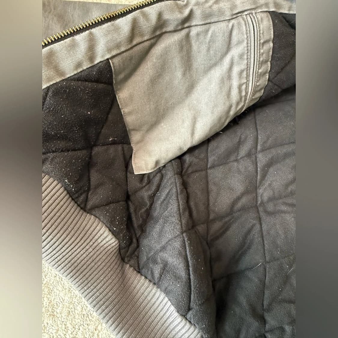 칼하트 J140 덕 액티브 후드집업 자켓 S 상품이미지9