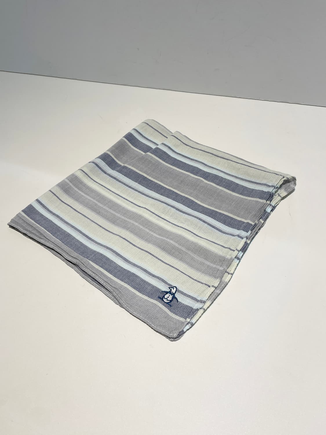 먼싱웨어 00s 재팬 자수 로고 쁘띠 손수건 A1452 상품이미지3