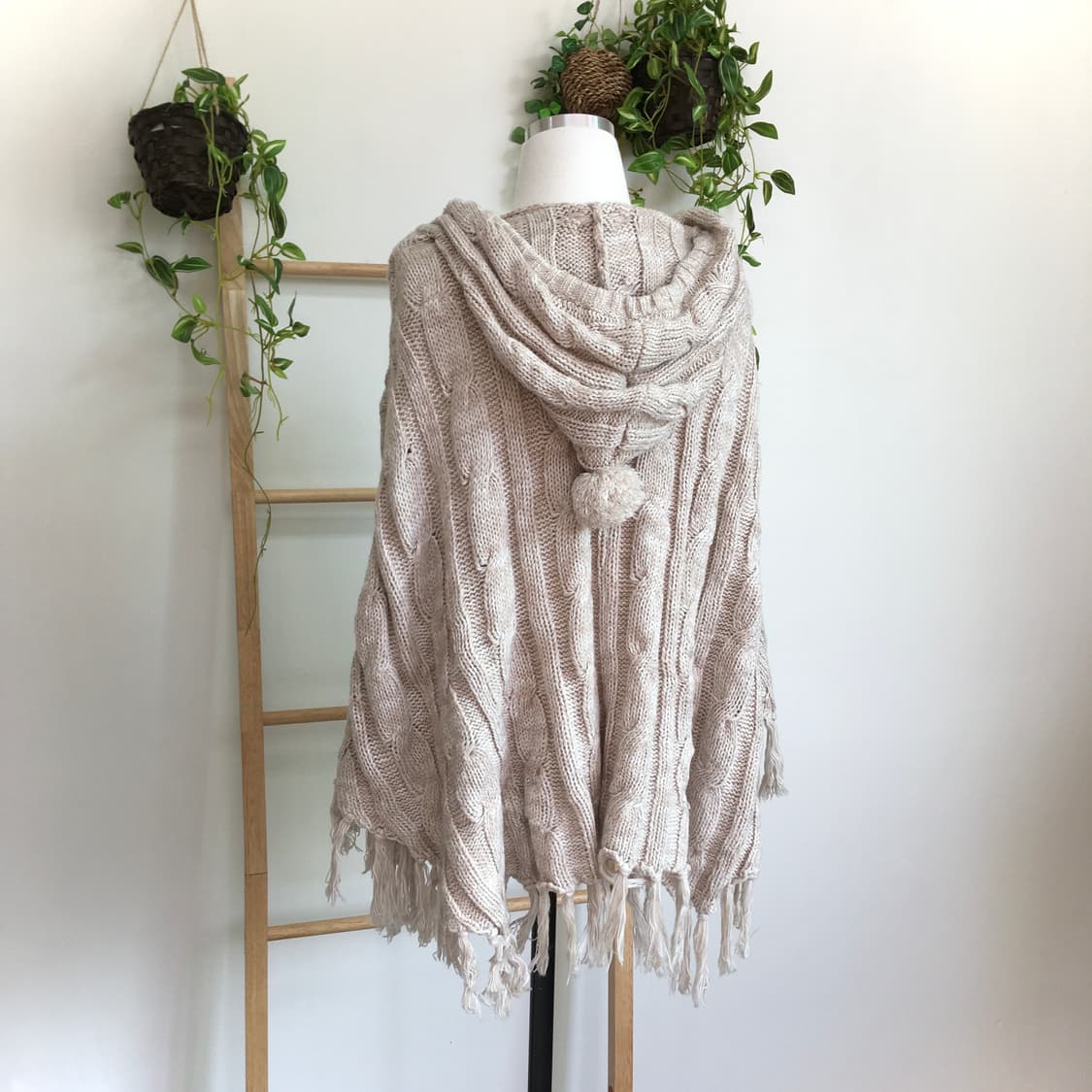 JPN/ 사와코케이프 모리걸케이프 후드케이프 폼폼케이프 상품이미지5