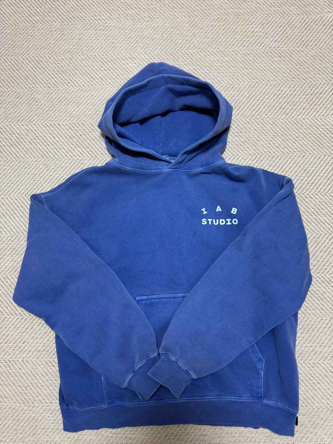 아이앱 피그먼트 후드 로얄블루L 상품이미지1