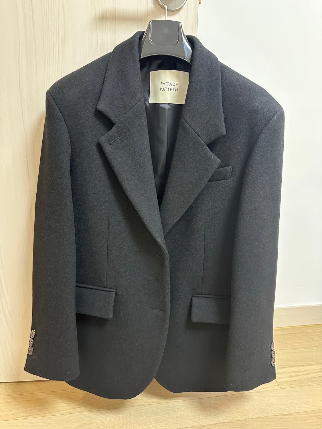 파사드패턴 캐시미어 블레이저 코트 s 상품이미지1