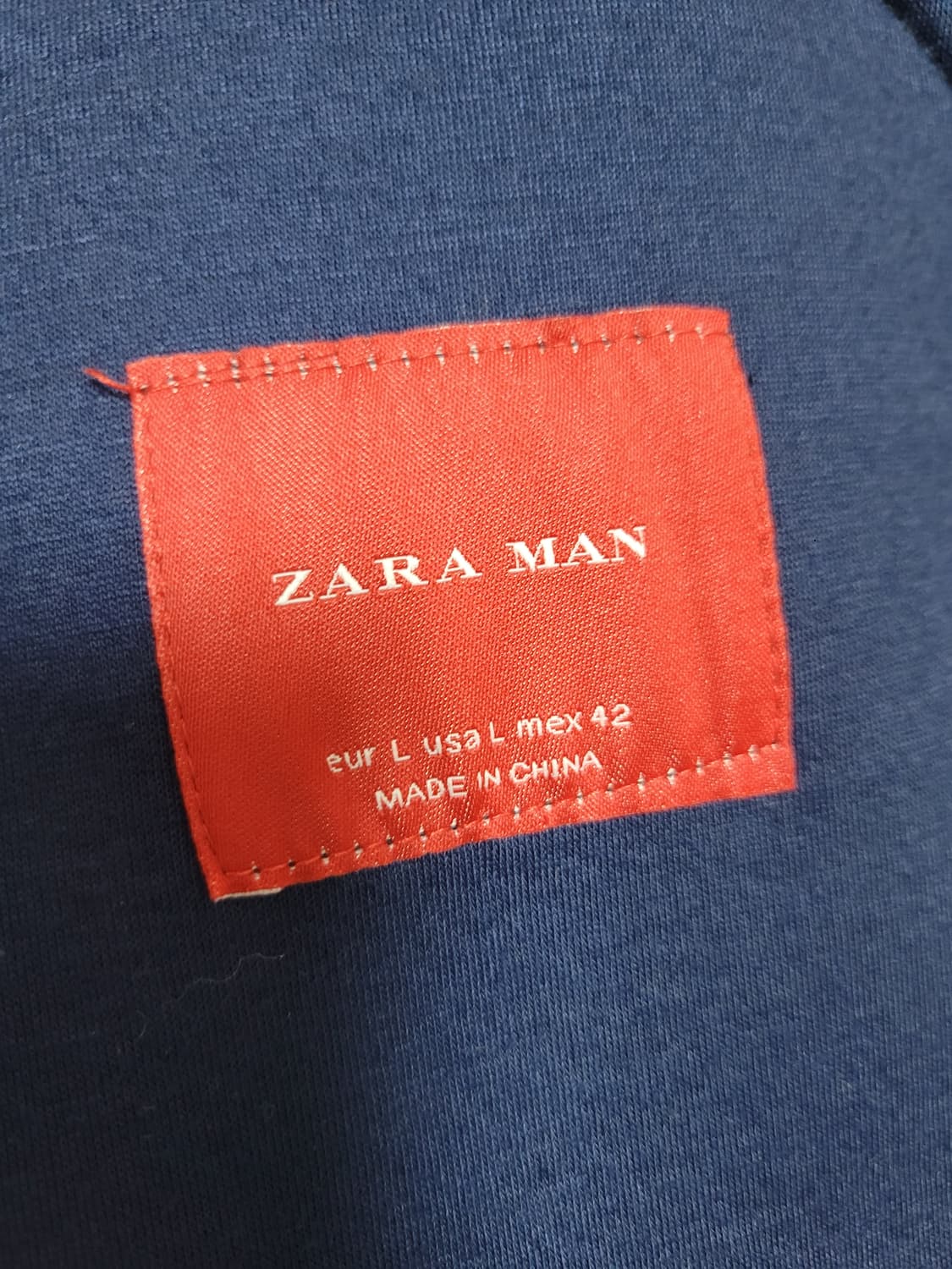 자라 벨벳 바시티 자켓 점퍼 블랙 L 상품이미지4